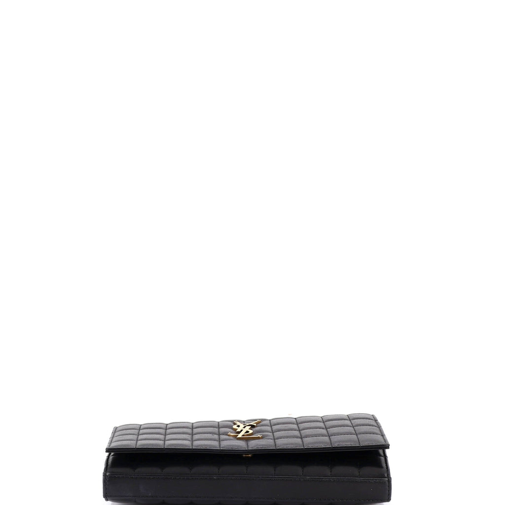 Cassandre Wallet on Chain Quilted Leather Medium