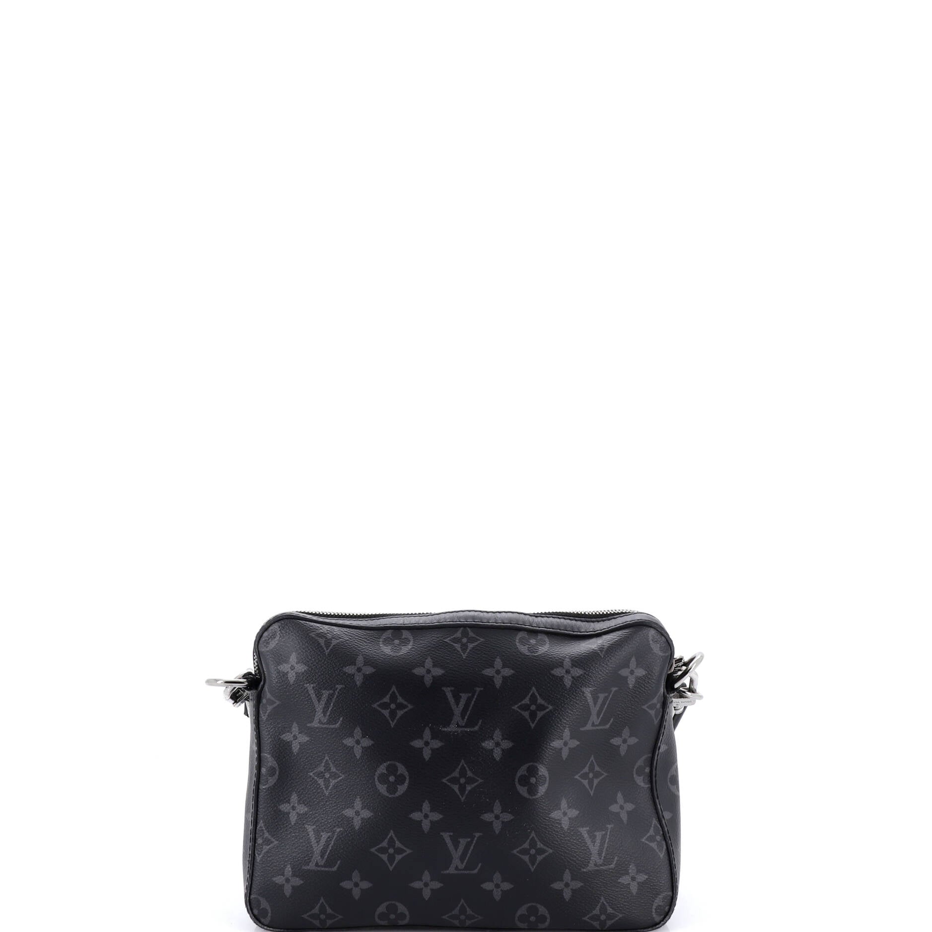 Trio Messenger Bag Reverse Monogram Eclipse Canvas