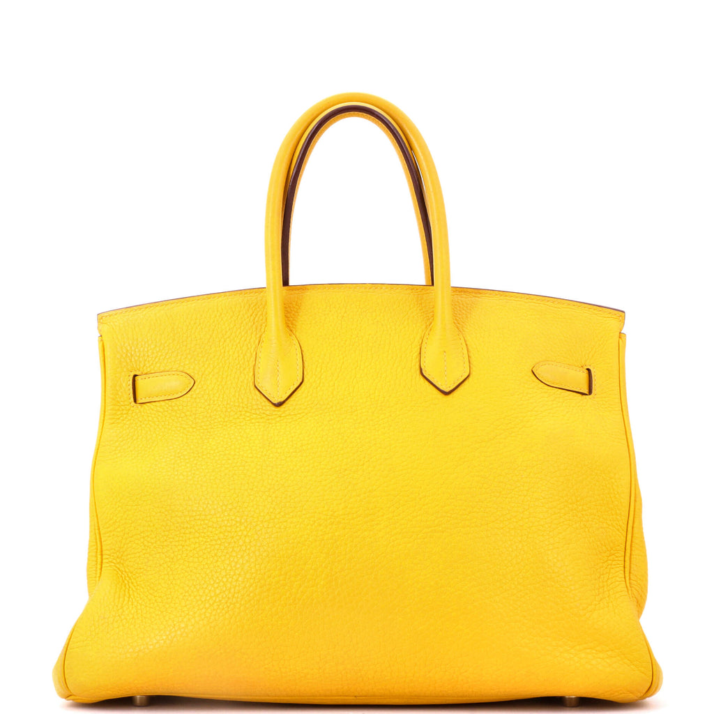 Birkin Handbag Soleil Togo with Gold Hardware 35