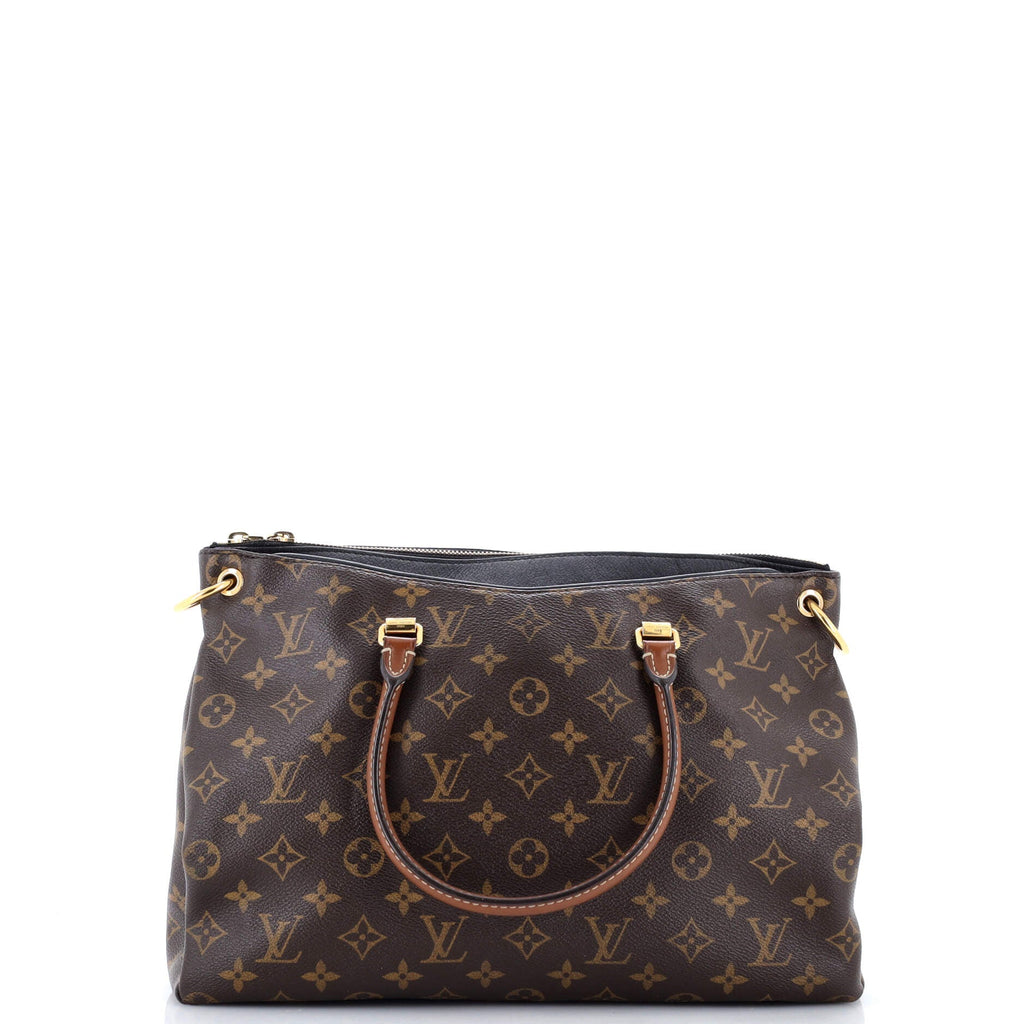 Pallas Tote Monogram Canvas with Leather