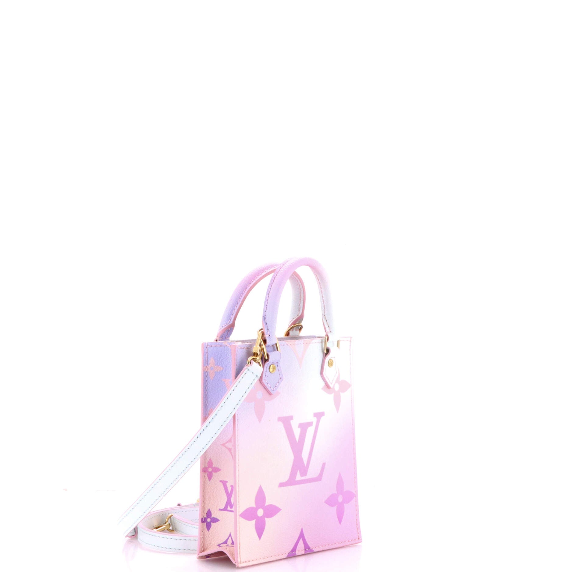 Petit Sac Plat Bag Spring in the City Monogram Giant Canvas