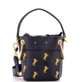 Roy Bucket Bag Embroidered Leather Mini