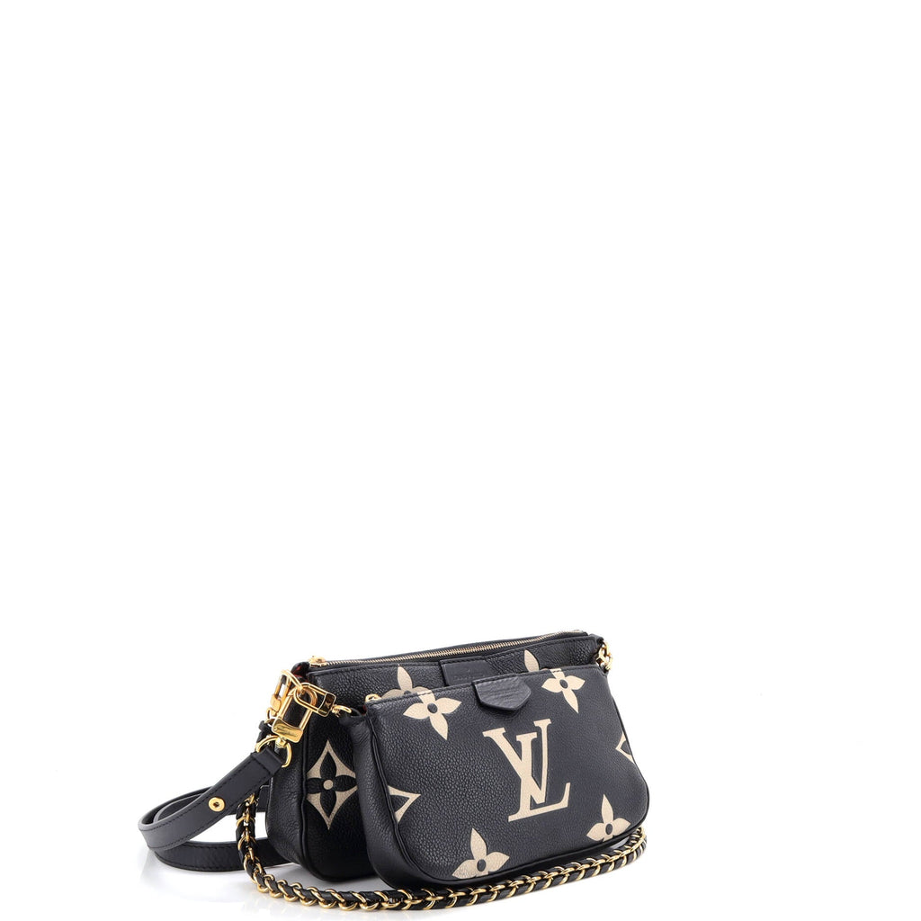 Multi Pochette Accessoires Bicolor Monogram Empreinte Giant