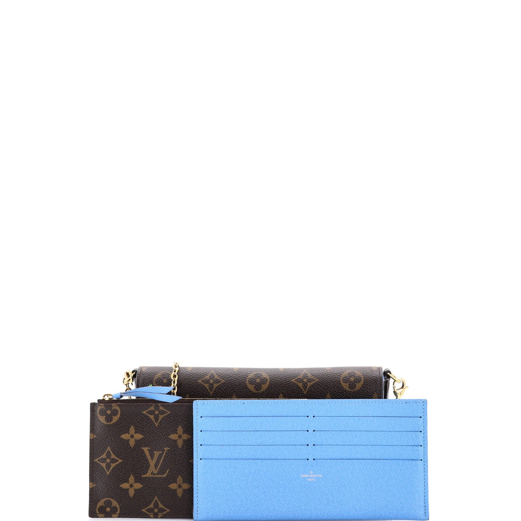 Felicie Pochette Limited Edition Vivienne Xmas Monogram Canvas