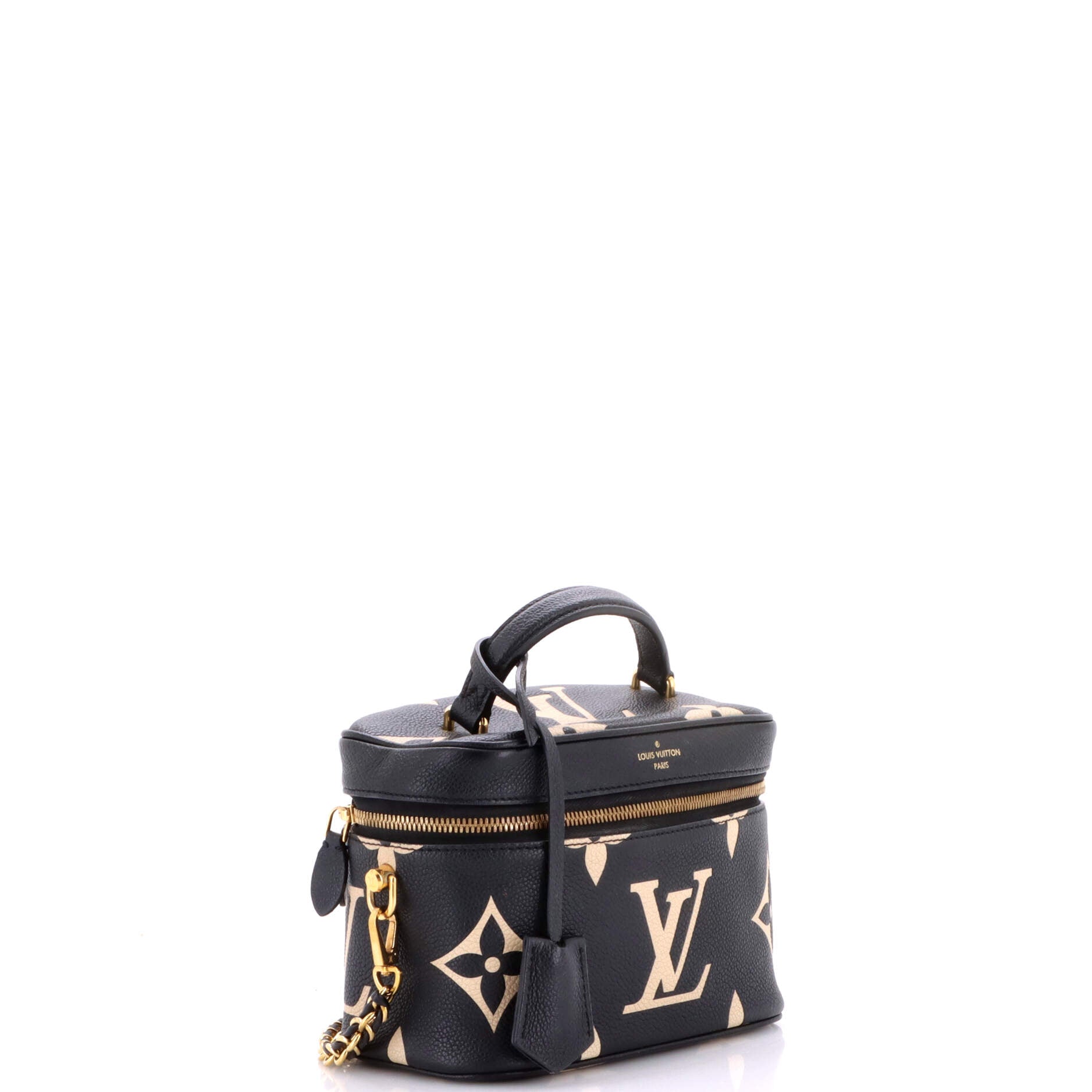 Vanity Handbag Bicolor Monogram Empreinte Giant PM