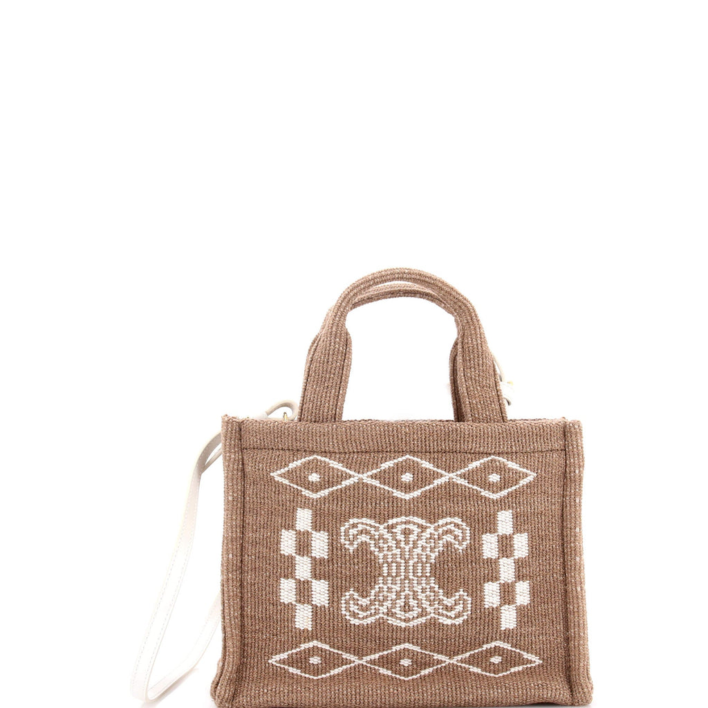 Cabas Thais Tote Triomphe Printed Textile Small