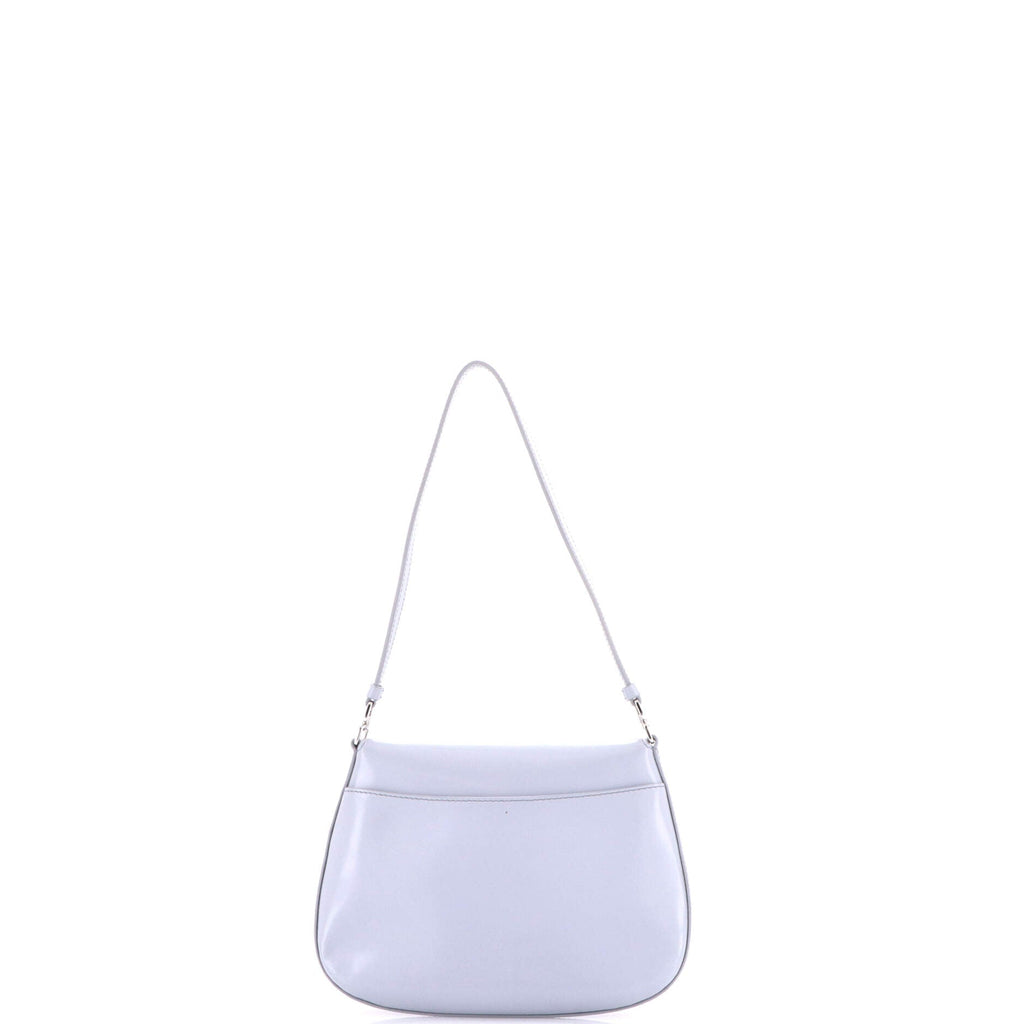 Cleo Flap Shoulder Bag Spazzolato Leather Small