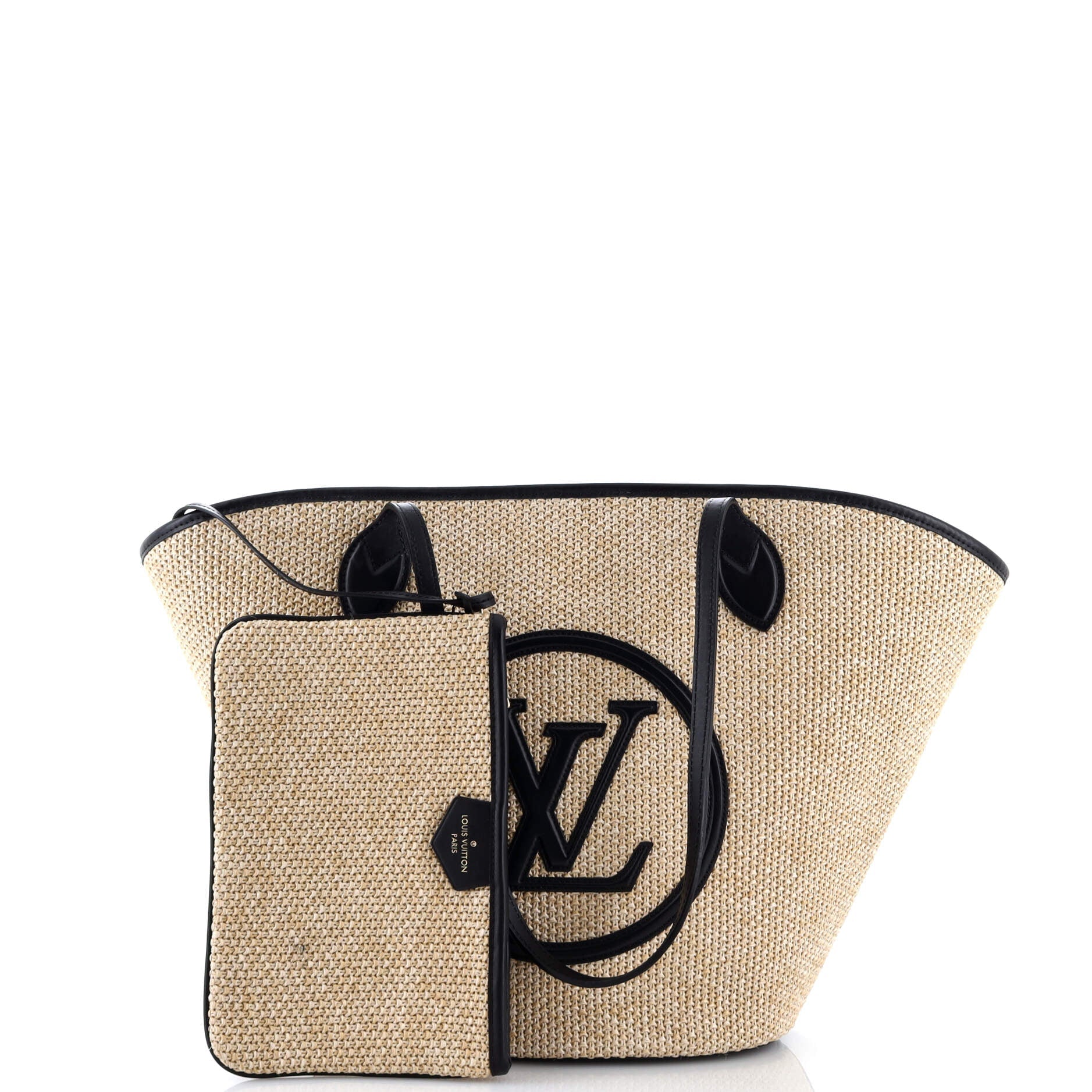 Saint Jacques NM Handbag Raffia and Leather