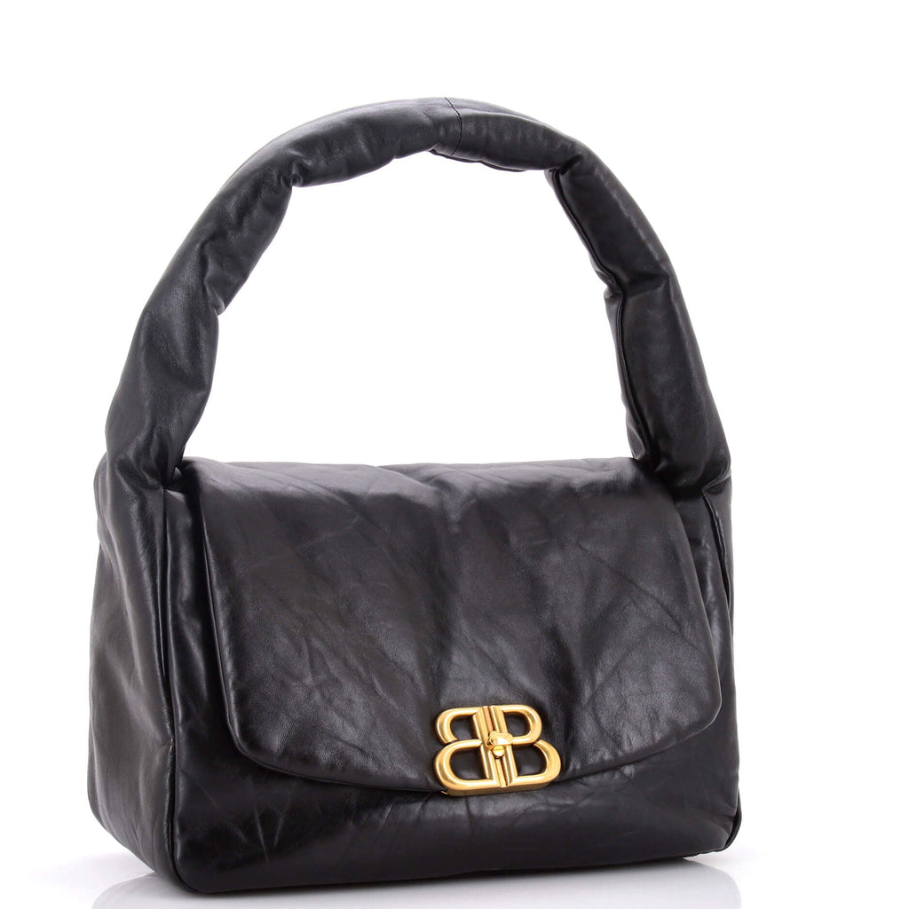 Monaco Sling Bag Padded Leather Large