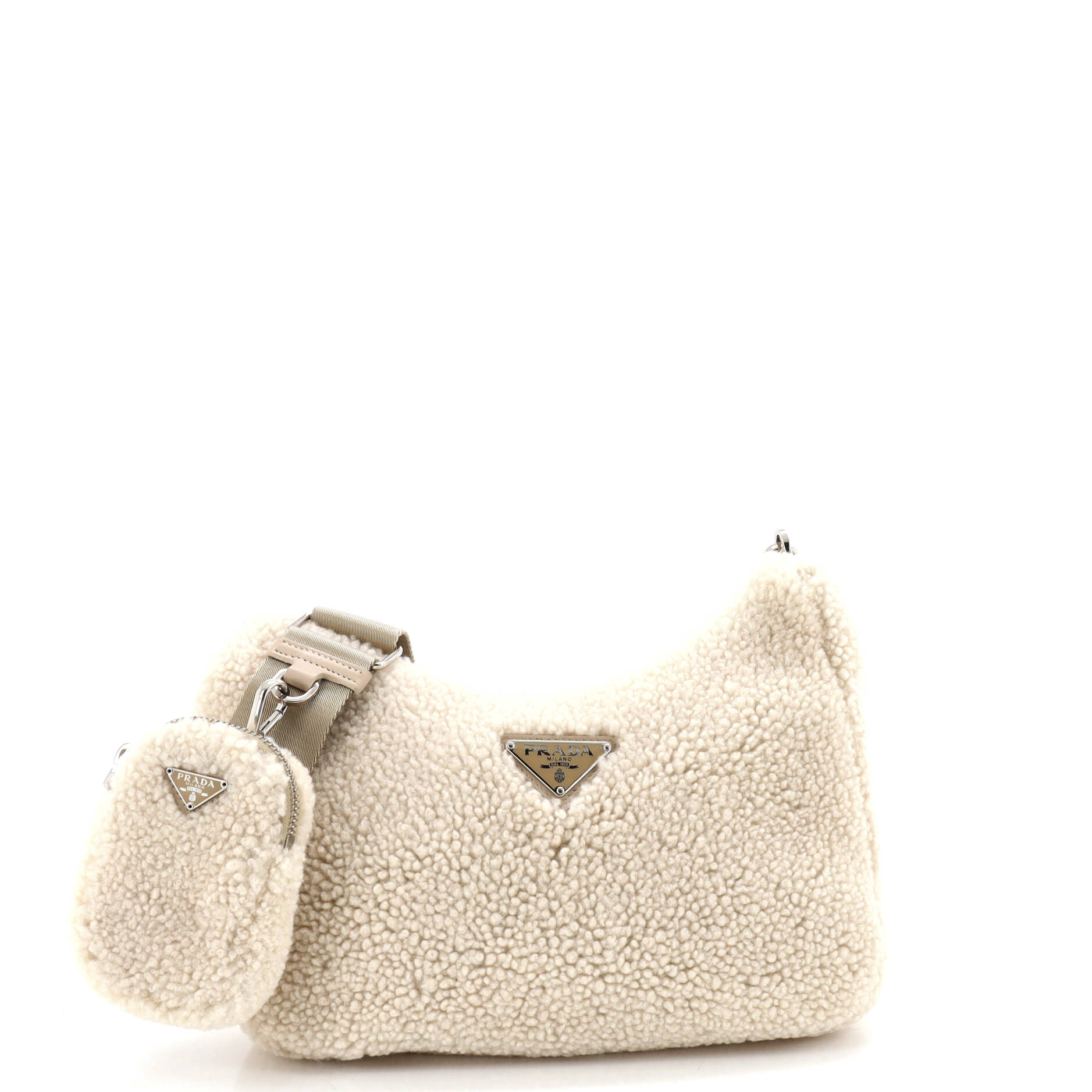 Re-Edition 2005 Shoulder Bag Shearling Small