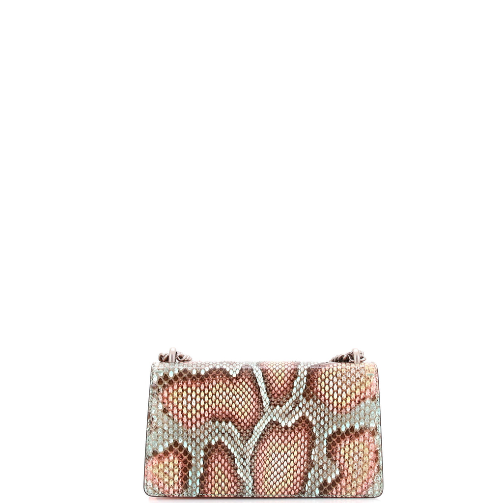 Dionysus Bag Python with Ostrich and Leather Small