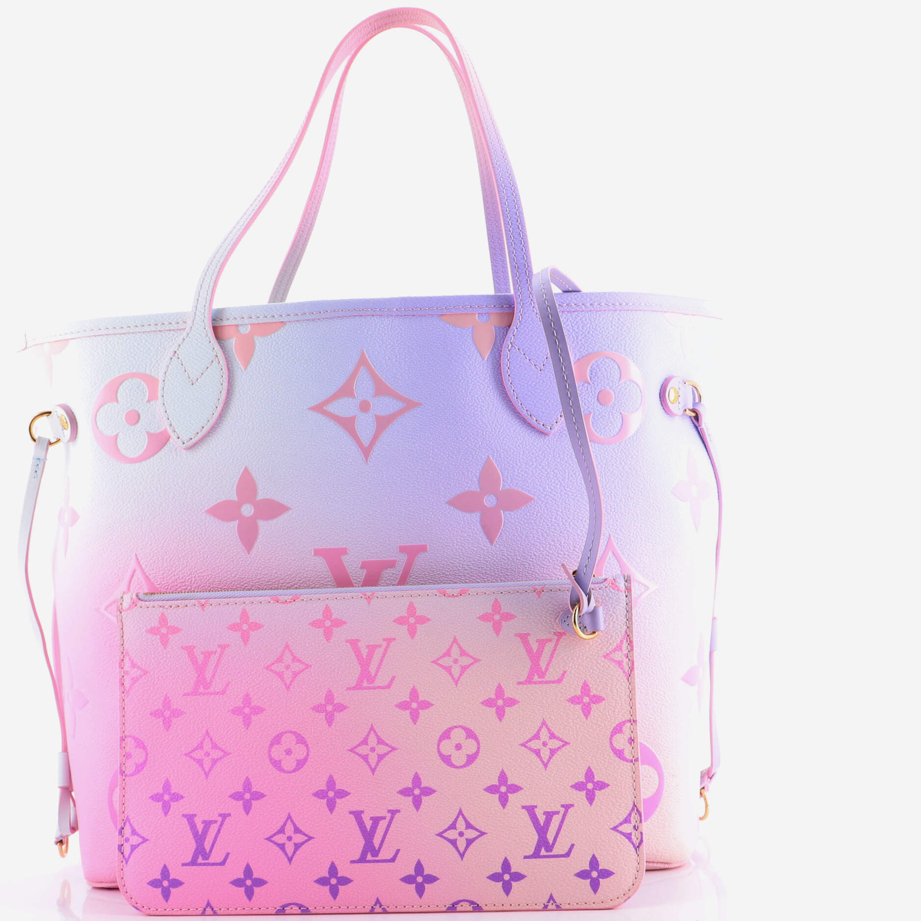 Neverfull NM Tote Spring in the City Monogram Giant Canvas MM