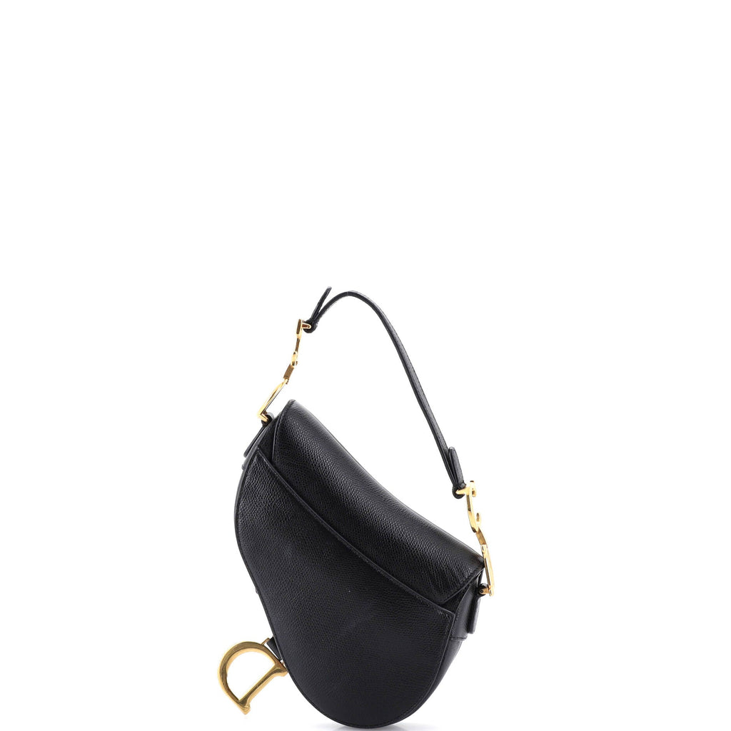 Saddle Handbag Leather Mini