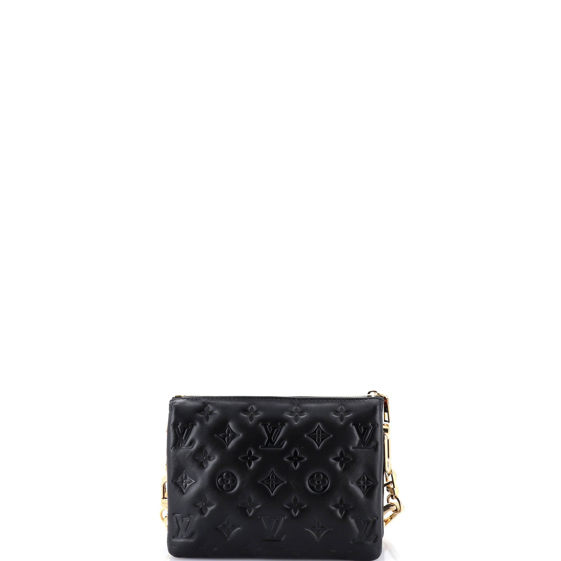 Coussin Bag Monogram Embossed Lambskin BB