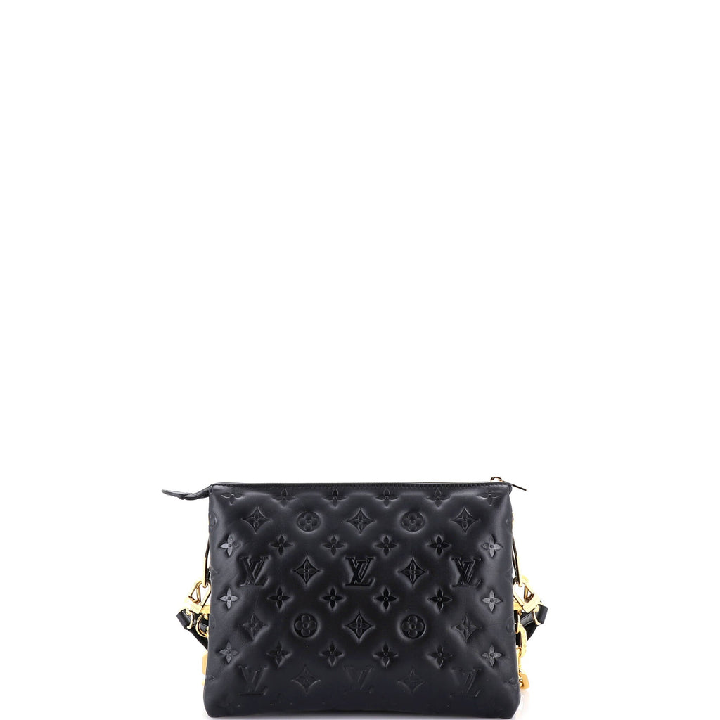 Coussin Bag Monogram Embossed Lambskin PM