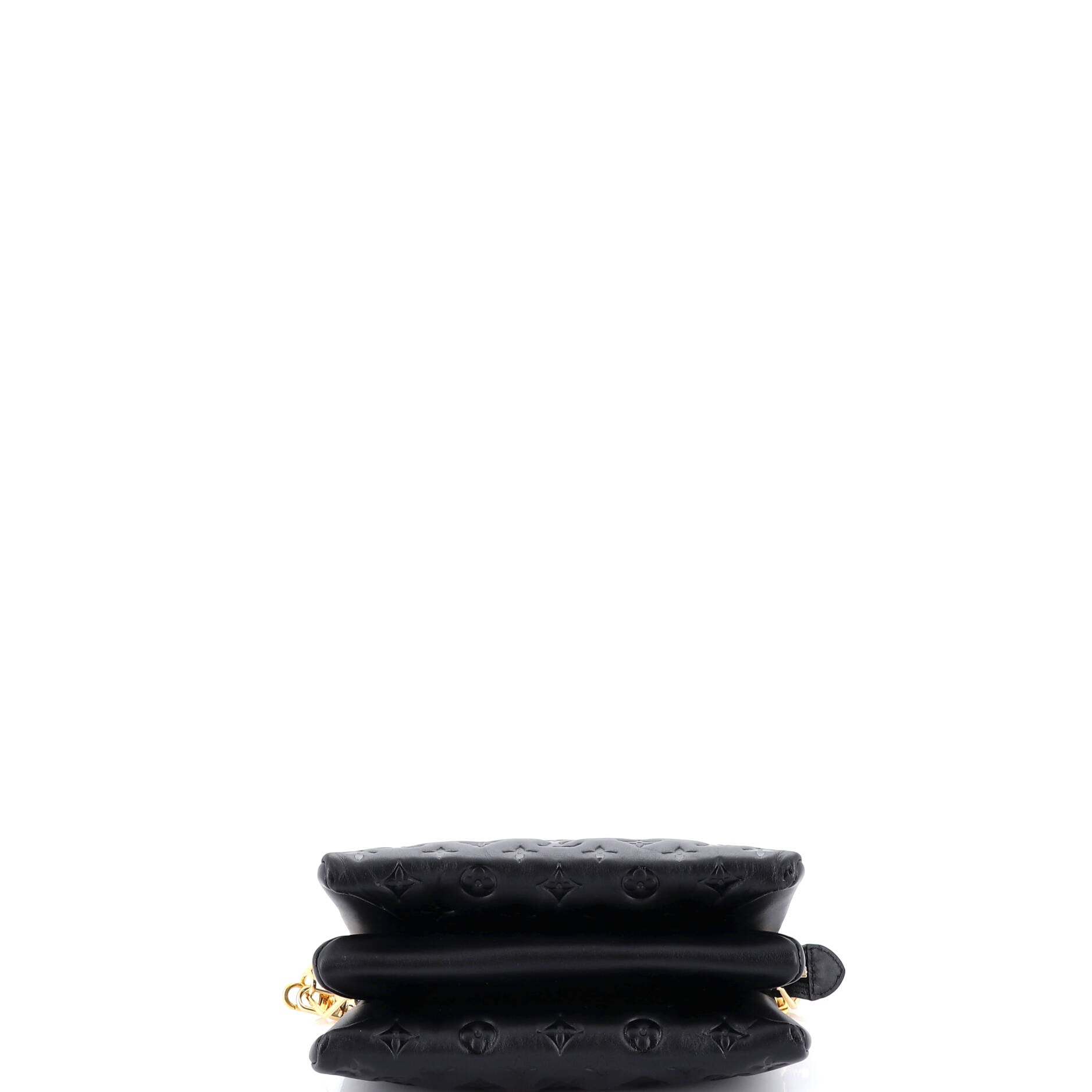 Coussin Bag Monogram Embossed Lambskin PM