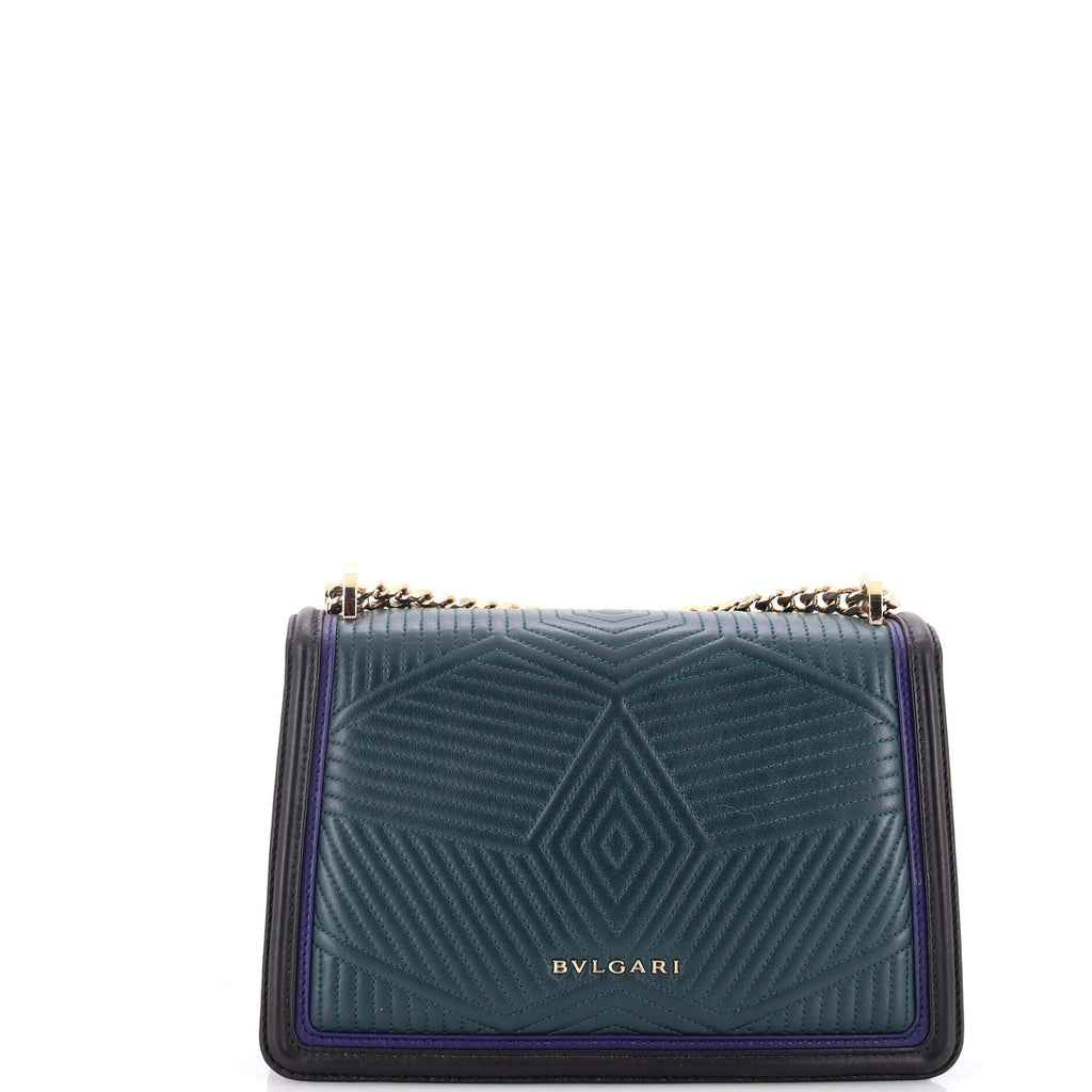 Serpenti Forever Shoulder Bag Quilted Leather Small