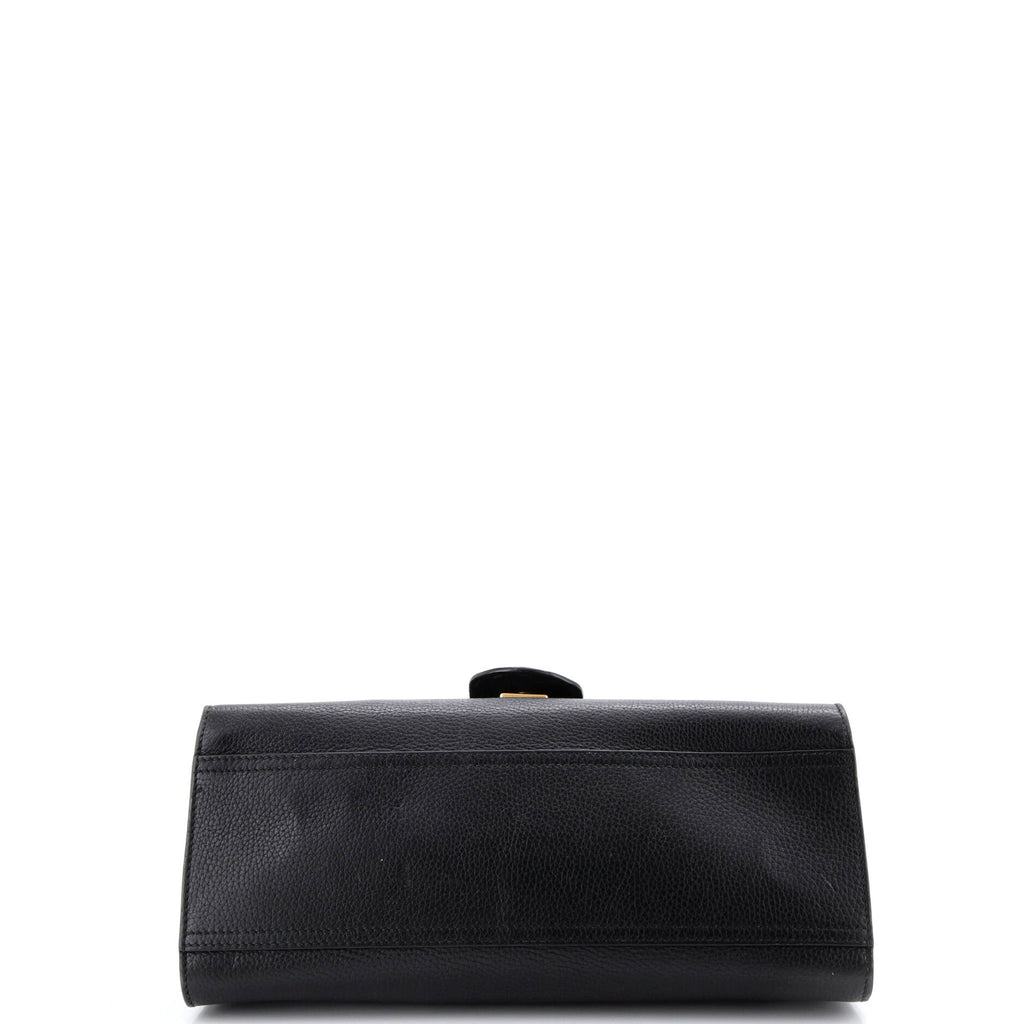 GG Marmont Top Handle Bag Leather Small