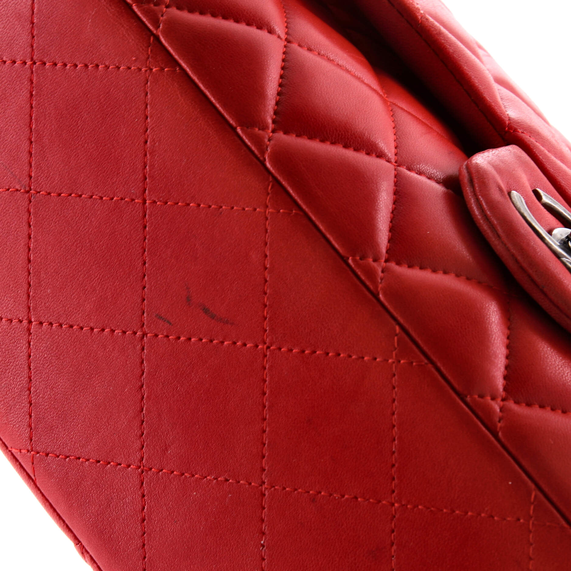 Classic Double Flap Bag Quilted Lambskin Maxi