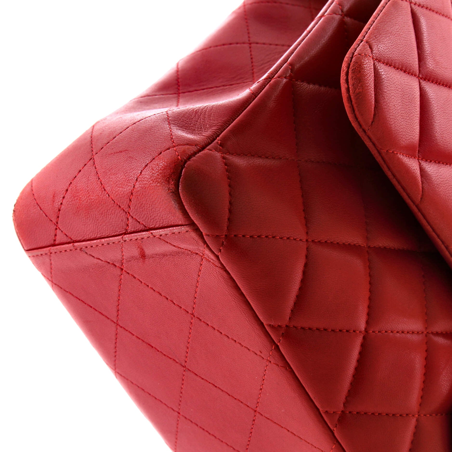 Classic Double Flap Bag Quilted Lambskin Maxi