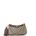 Ophidia Charm Shoulder Bag GG Coated Canvas Small