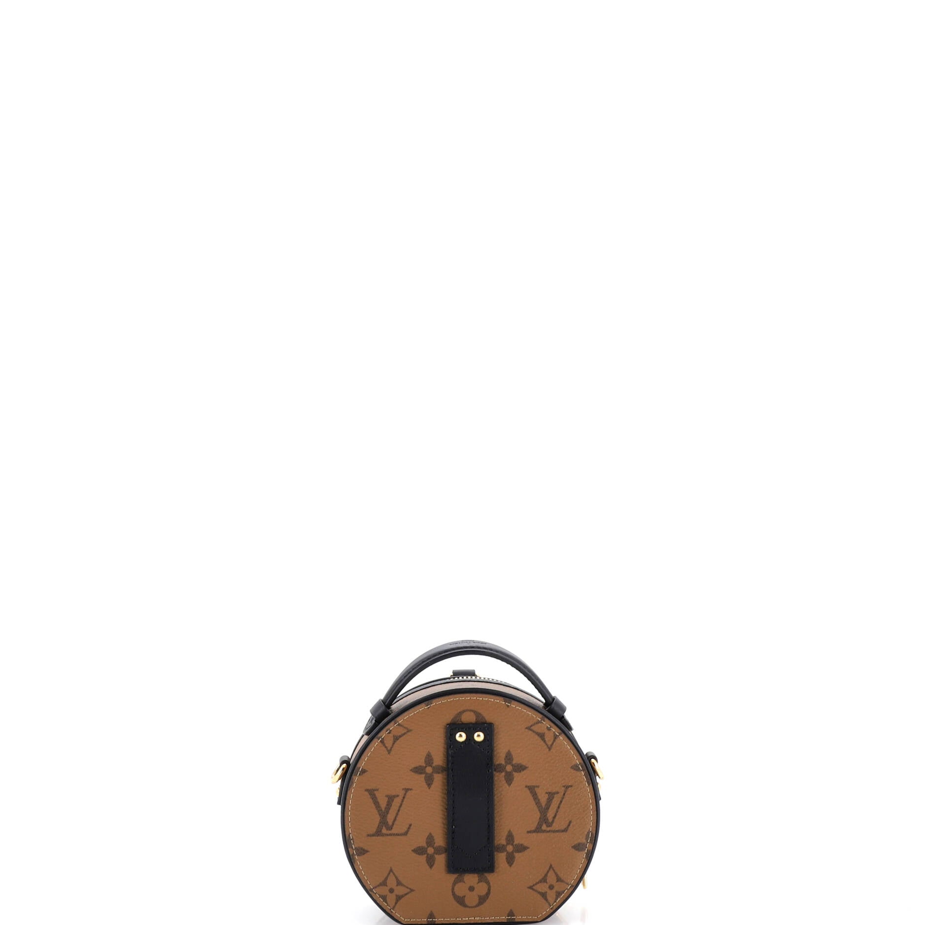 Mini Boite Chapeau Bag Reverse Monogram Canvas
