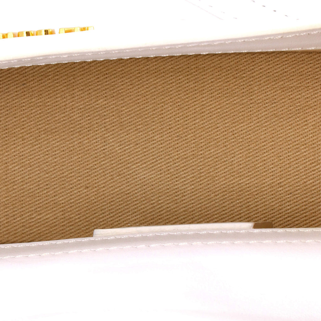 Le Bambino Top Handle Flap Bag Leather