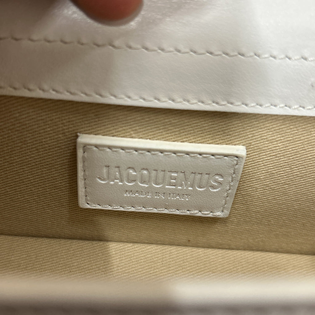 Le Bambino Top Handle Flap Bag Leather