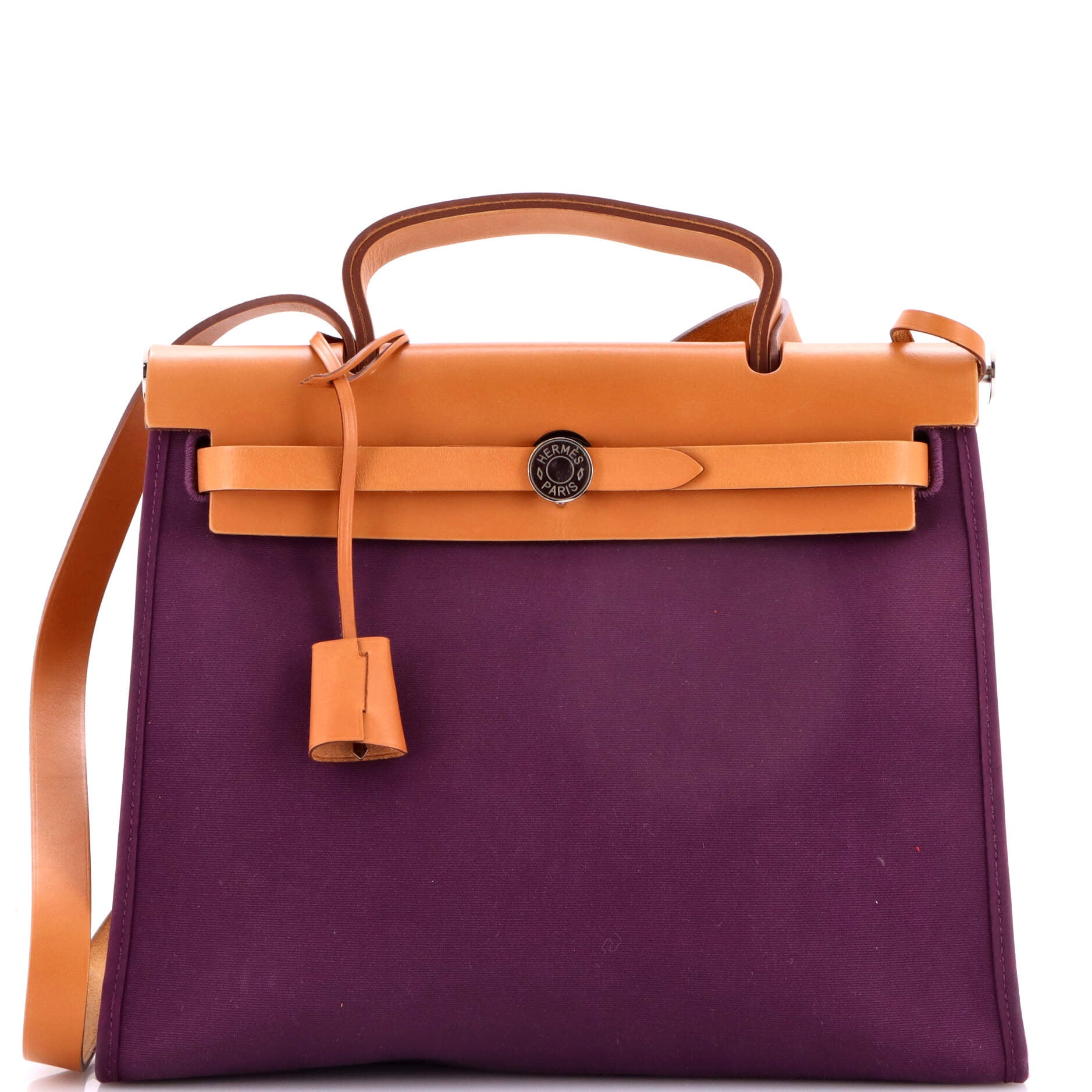 Herbag Zip Leather and Toile 31