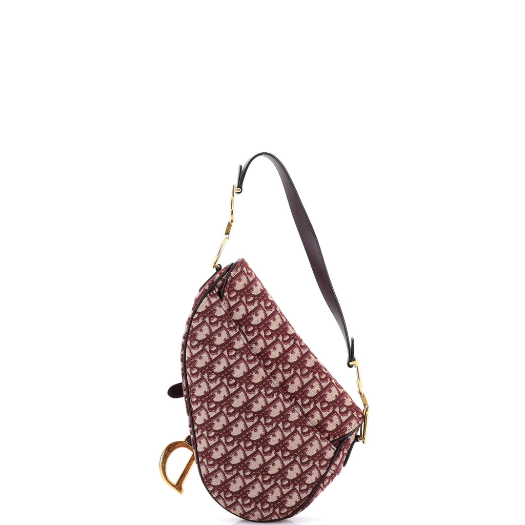 Saddle Handbag Oblique Canvas Medium
