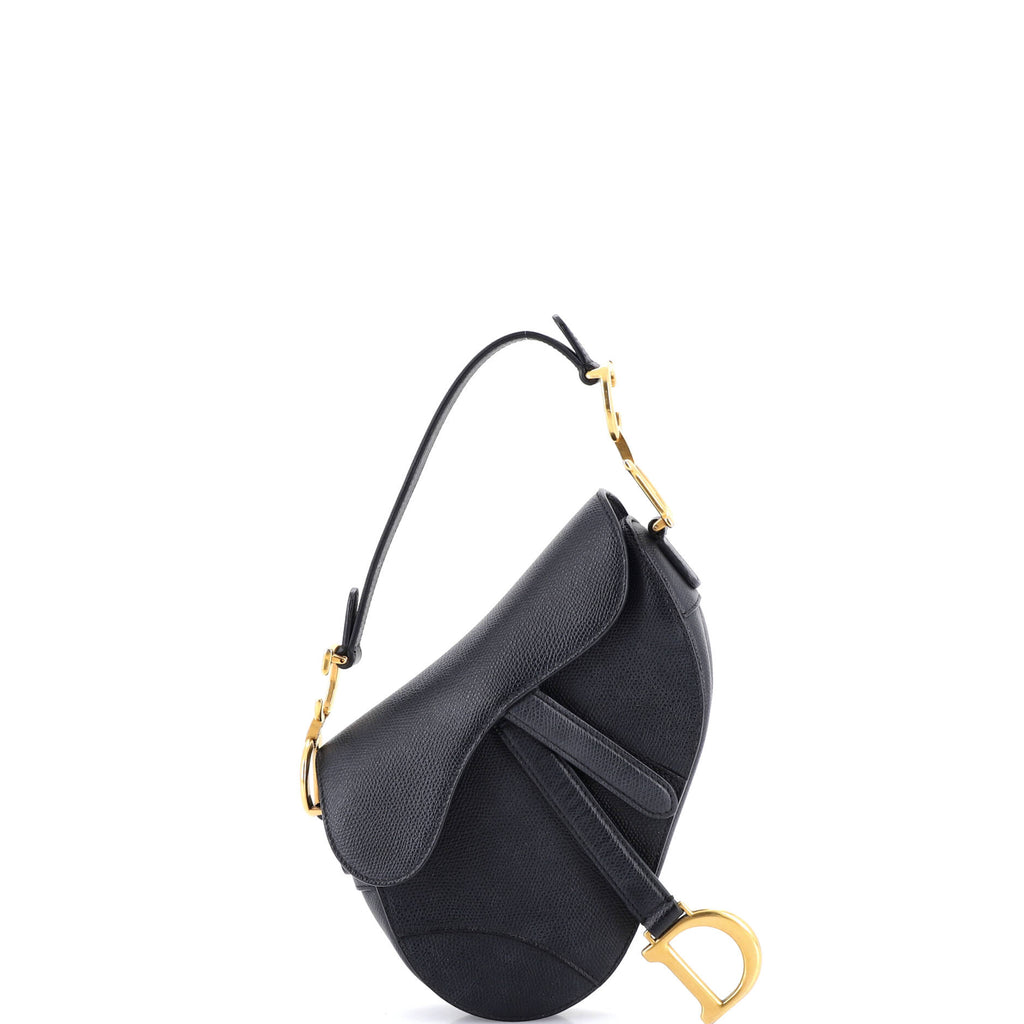Saddle Handbag Leather Mini