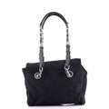 Convertible Chain Tote Quilted Tessuto Medium