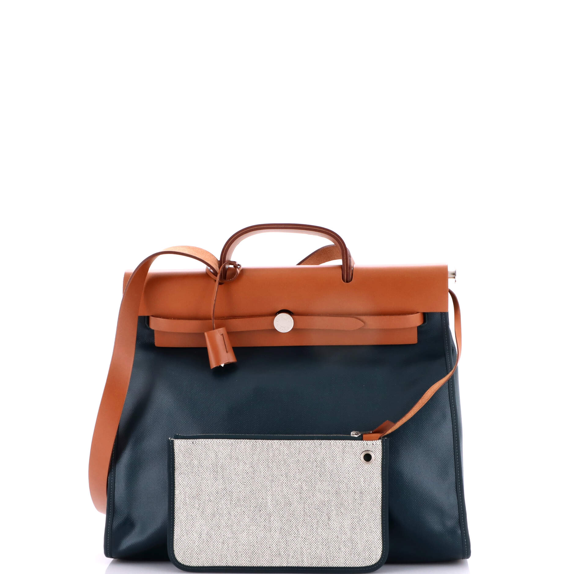 Herbag Zip Berline Vache Canvas and Leather 39