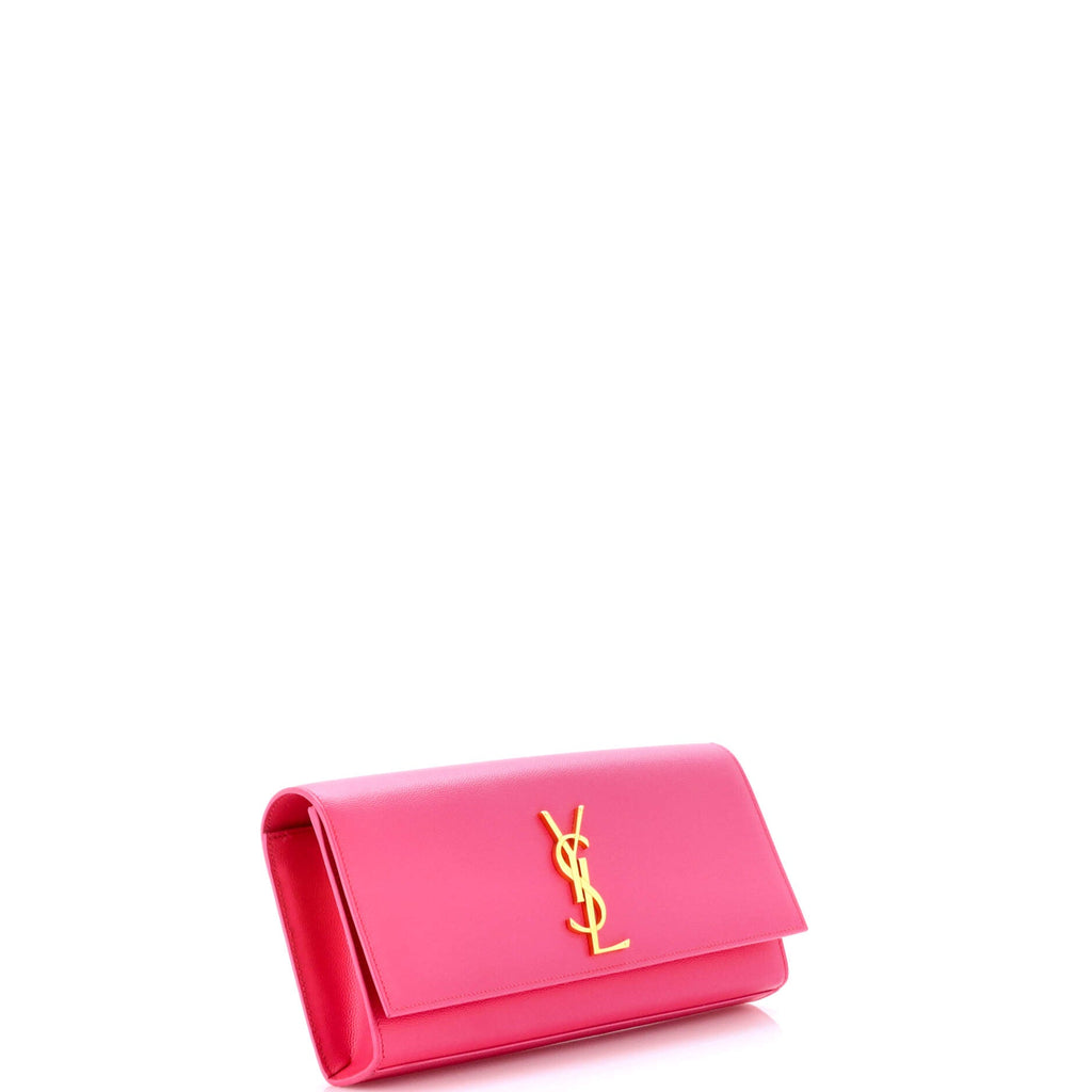 Classic Monogram Clutch Leather Long