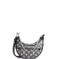 Loop Handbag Monogram Jacquard Denim