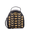GG Marmont Backpack Embellished Matelasse Leather Small
