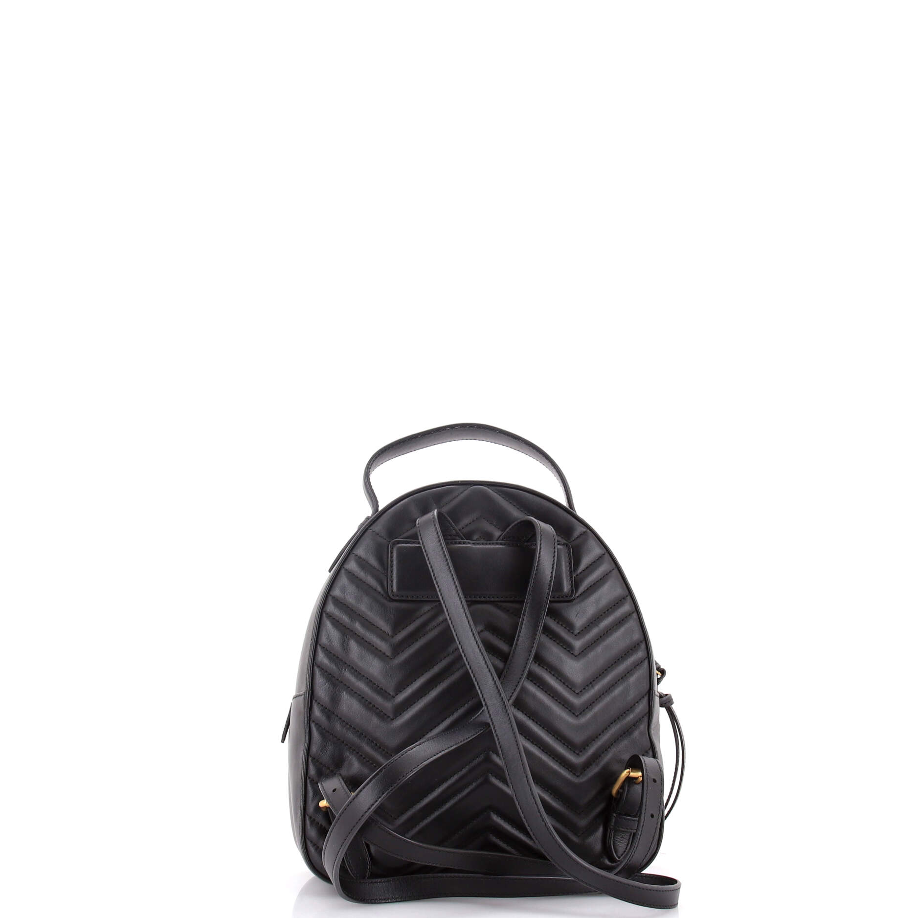 GG Marmont Backpack Embellished Matelasse Leather Small