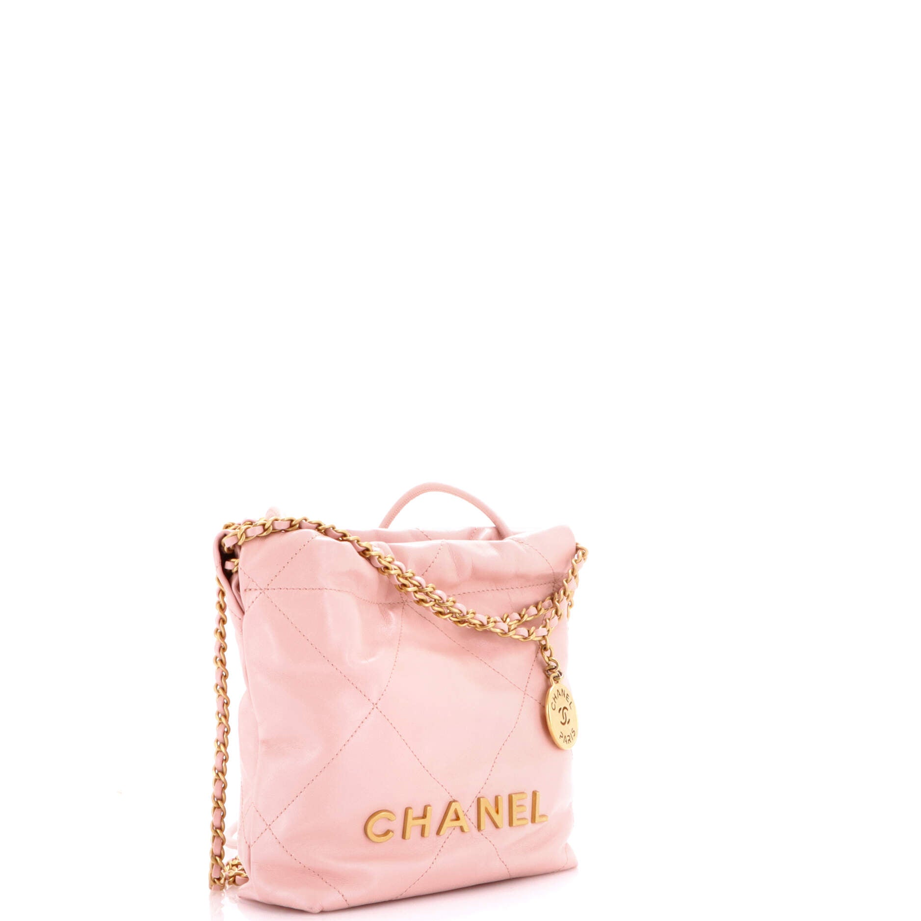 22 Chain Hobo Quilted Calfskin Mini