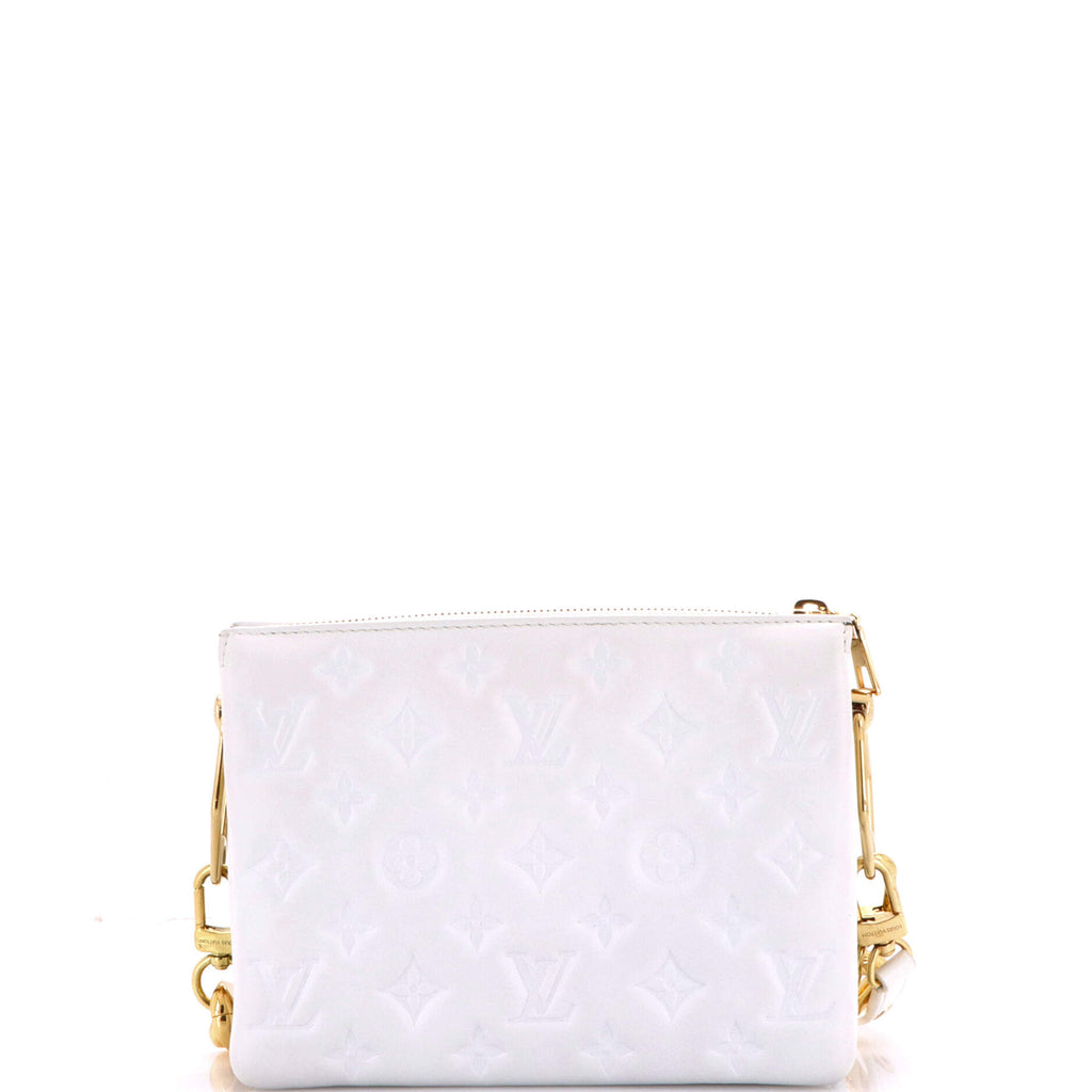 Coussin Bag Monogram Embossed Lambskin BB