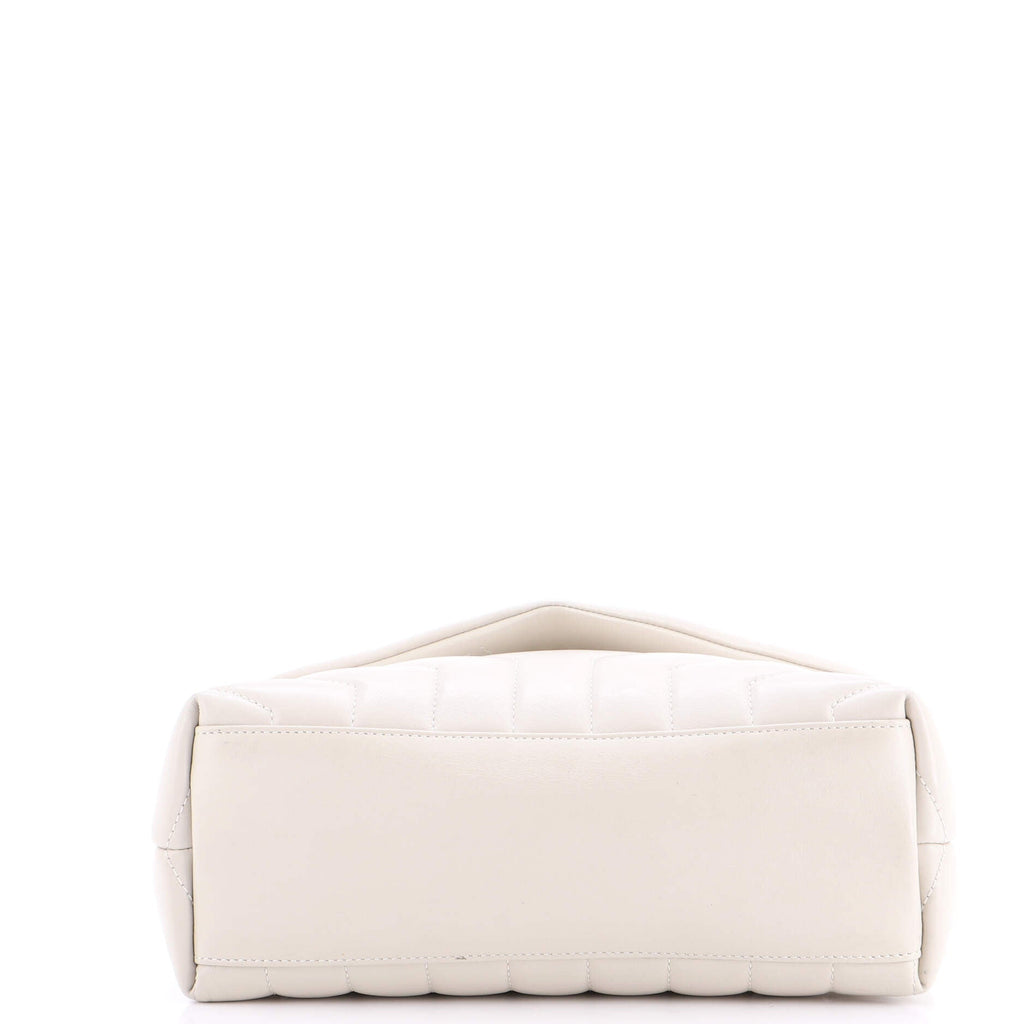 Loulou Shoulder Bag Matelasse Chevron Leather Small