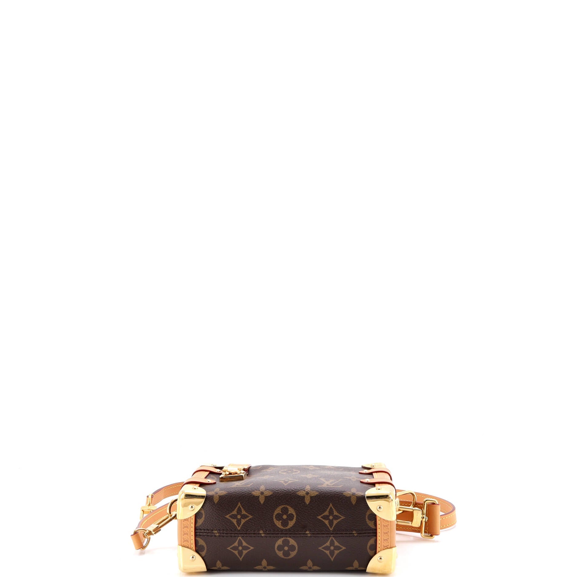 Side Trunk Handbag Monogram Canvas PM