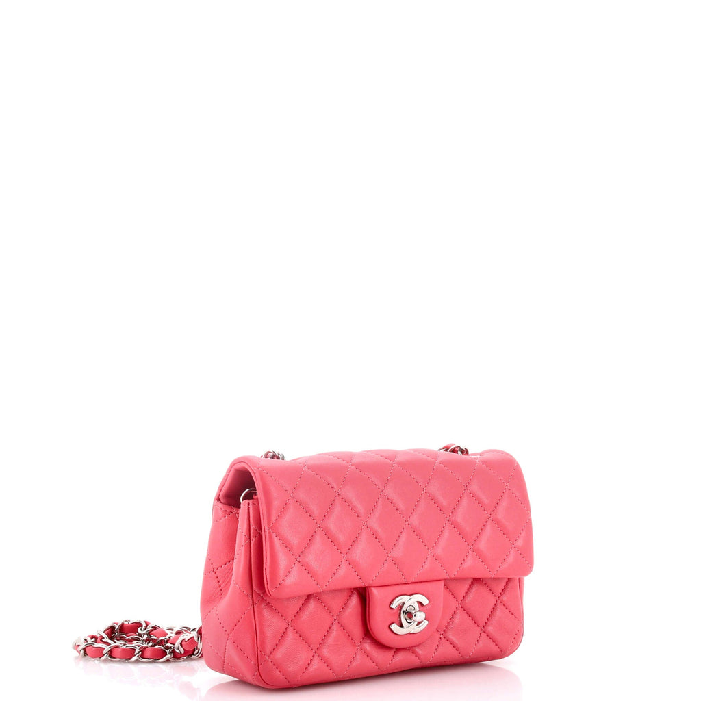 Classic Single Flap Bag Quilted Lambskin Mini