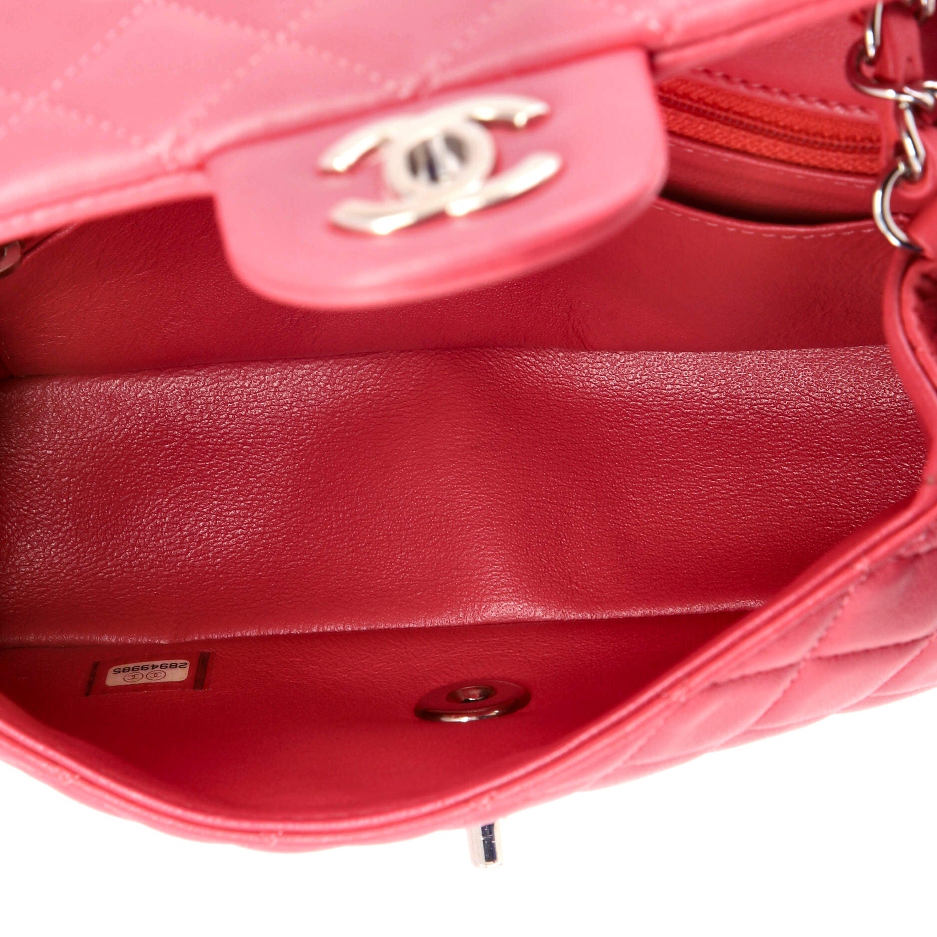 Classic Single Flap Bag Quilted Lambskin Mini