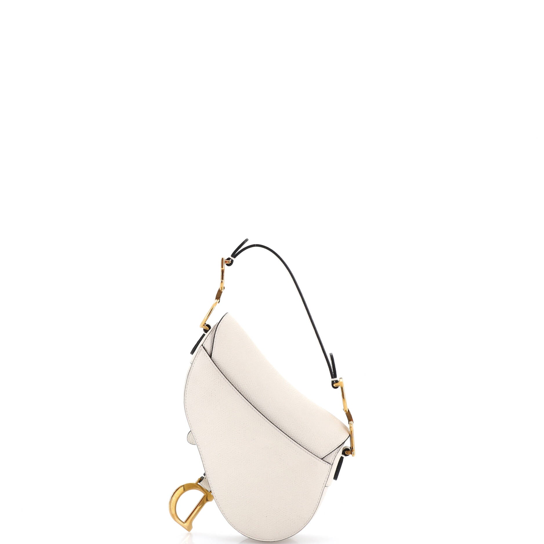 Saddle Handbag Leather Mini