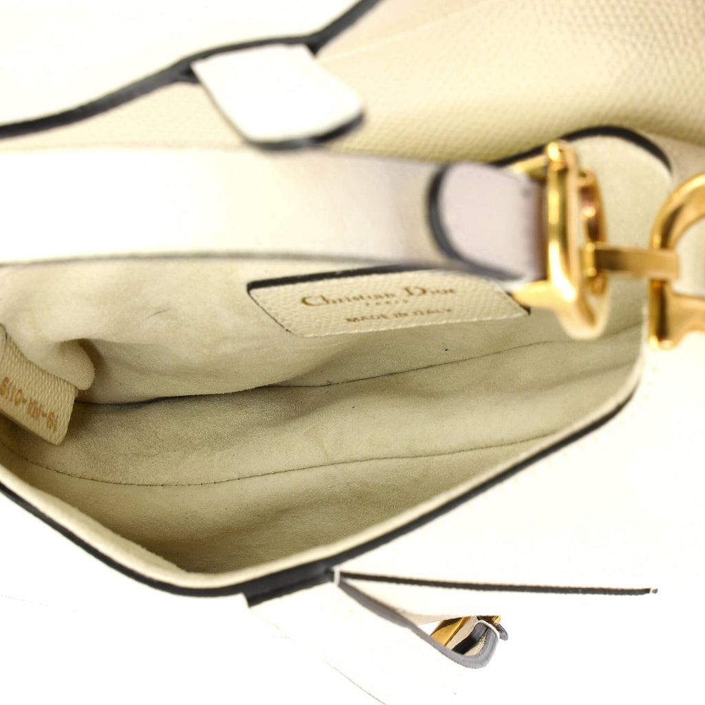 Saddle Handbag Leather Mini