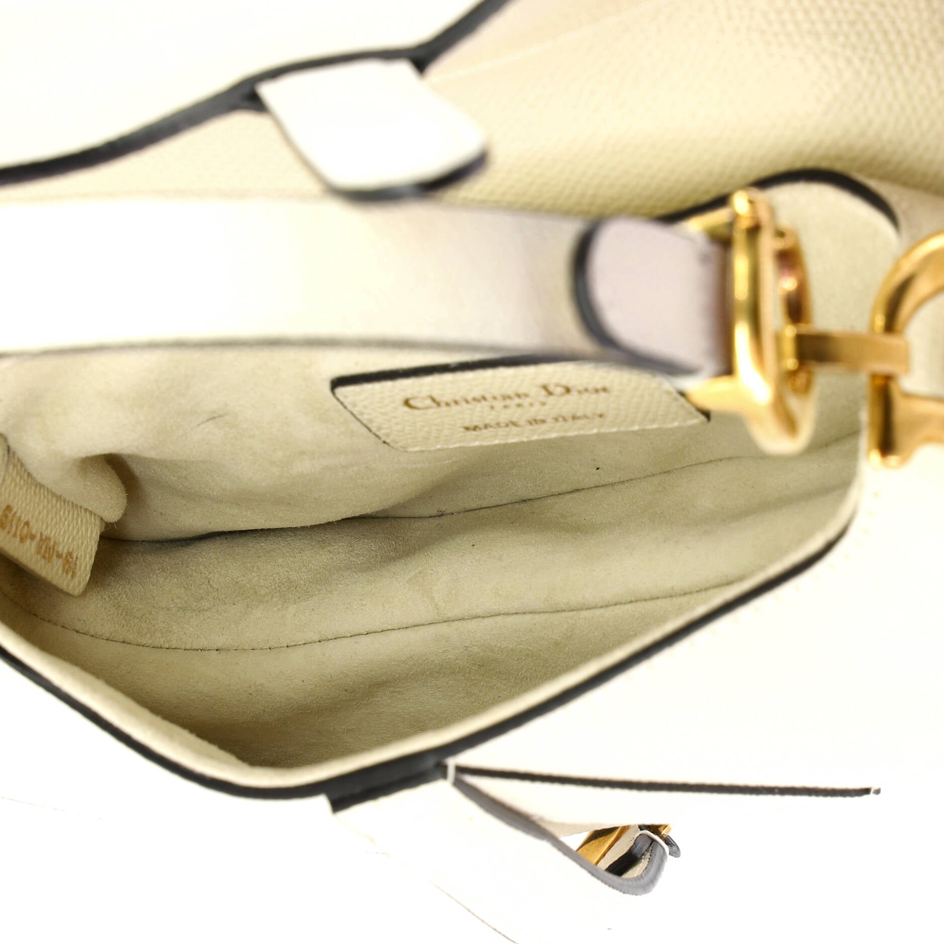 Saddle Handbag Leather Mini