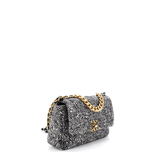 19 Flap Bag Quilted Wool Medium