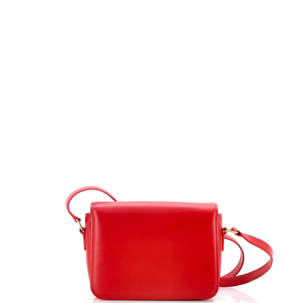 Triomphe Shoulder Bag Smooth Calfskin Teen
