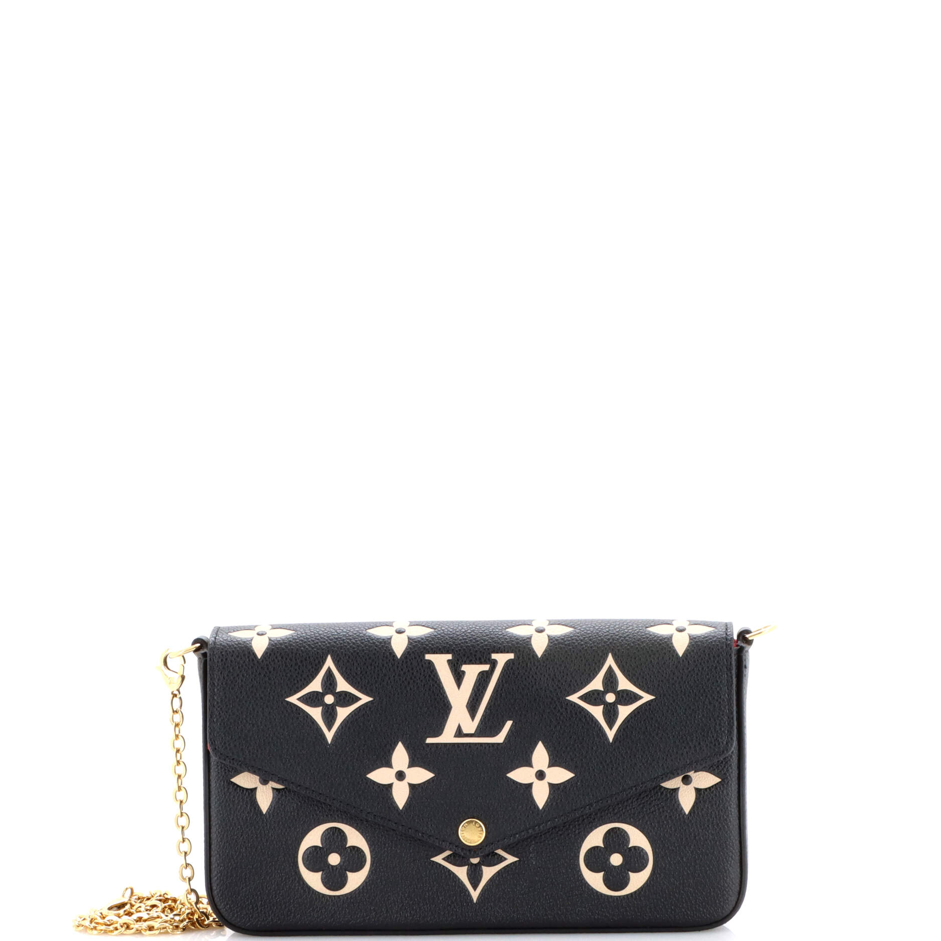 Felicie Pochette Bicolor Monogram Empreinte Giant