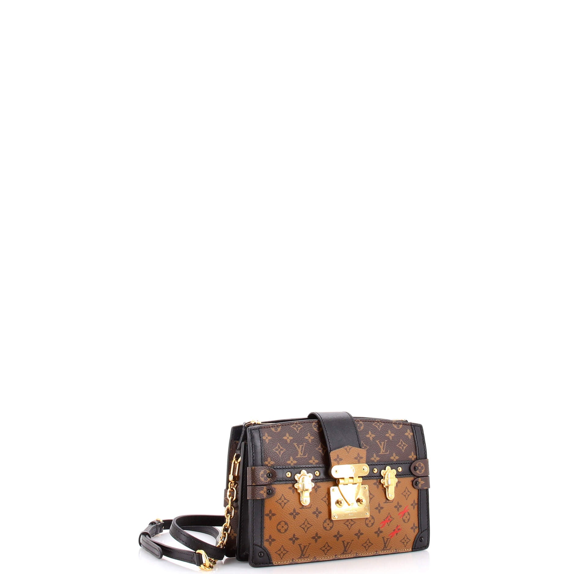 Trunk Clutch Reverse Monogram Canvas